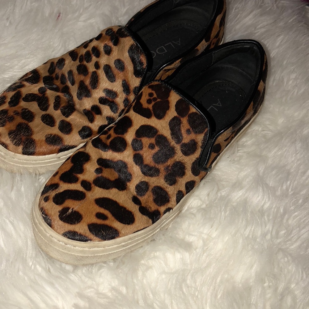 Cheetah print shoes
